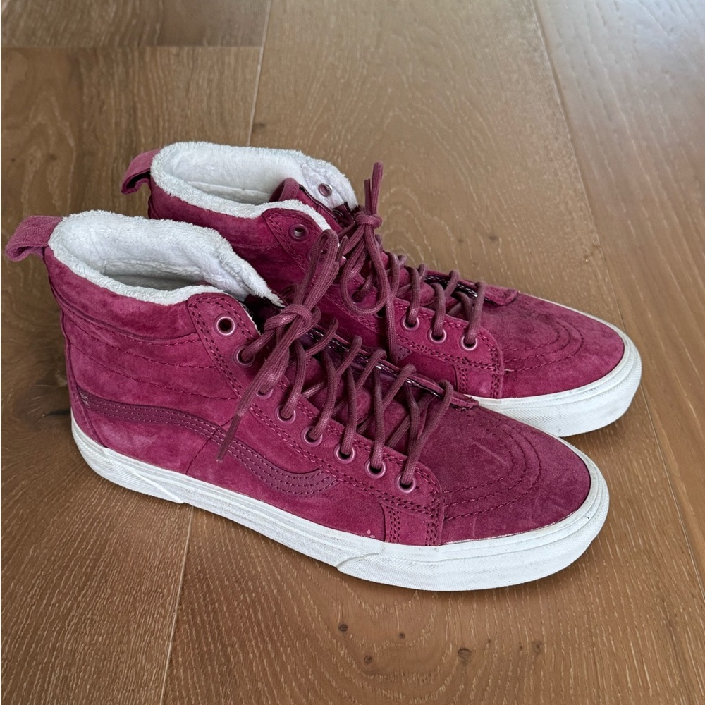 Vans sk8-hi MTE suede faux fur